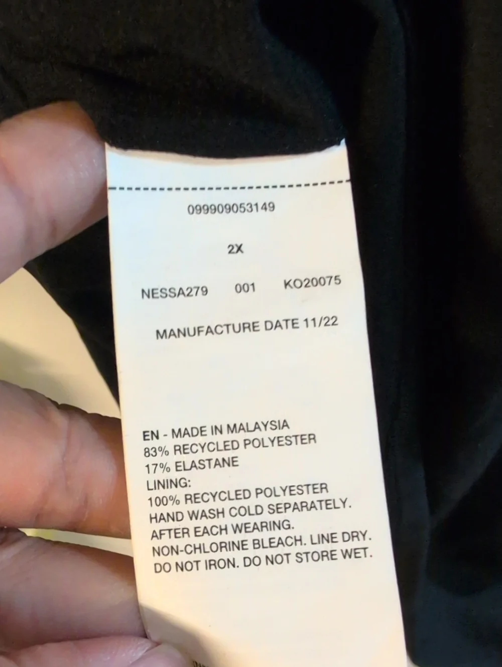 NWT Nike Tankini Swim Top